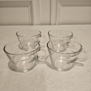 Nespresso Clear View cappuccino cups set of 4